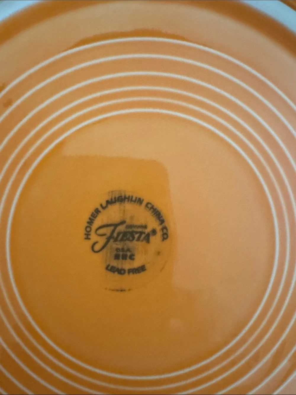 Fiesta Tangerine 10 1/2 Dinner Plate (2003-2017)